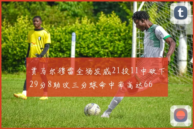 贾马尔穆雷全场发威21投11中砍下29分8助攻三分球命中率高达66